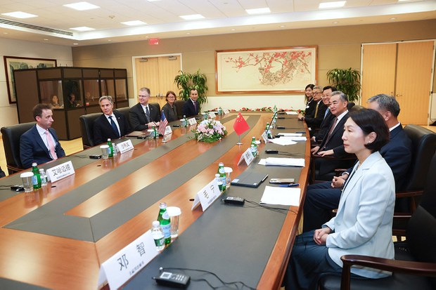 布林肯与王毅会晤 美中关系议题再成焦点 布林肯与王毅会晤 美中关系议题再成焦点