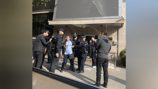 刘美香案开庭 人权律师江天勇、王宇等人被拘留 刘美香案开庭 人权律师江天勇、王宇等人被拘留