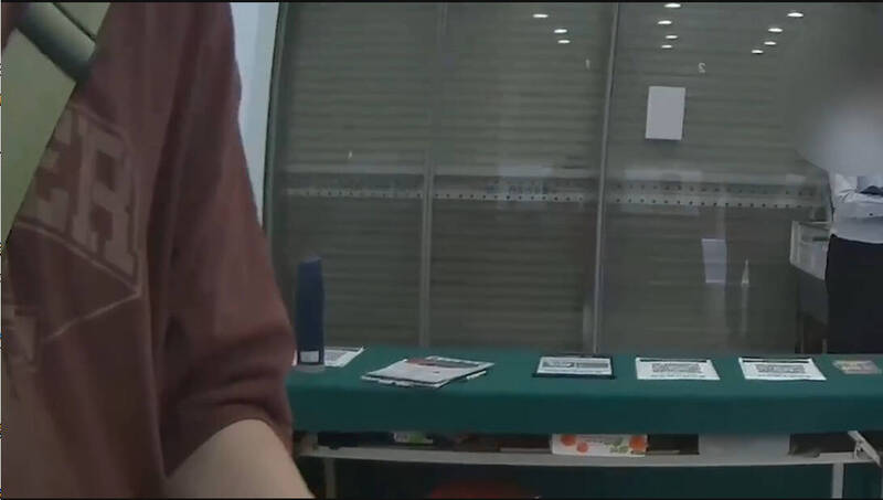 台大韩籍学生险遭诈骗。(记者郑景议翻摄) 台大韩籍学生险遭诈骗。(记者郑景议翻摄)