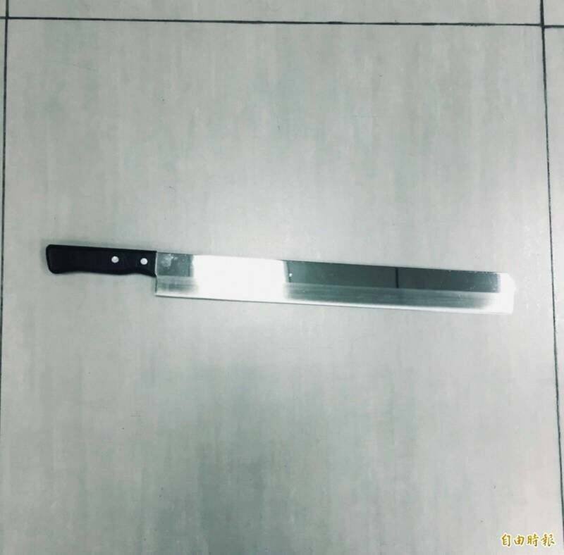 西瓜刀示意图。非本案凶器。（资料照）