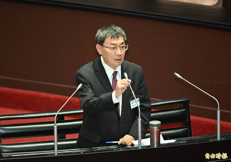 立法院全院委员会今审查大法官被提名人陈慈阳的人事同意权案。（记者田裕华摄）