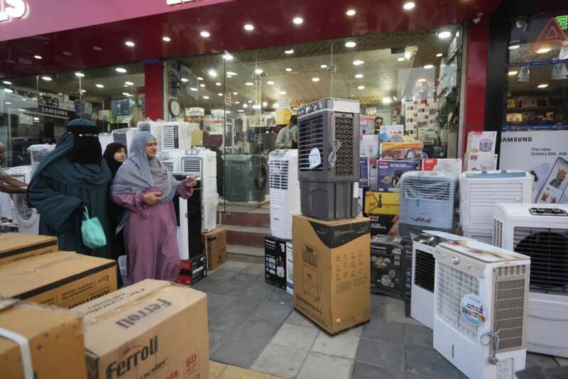 近年来空调正成为印度能源消耗的最大来源之一，资料照。（美联社）