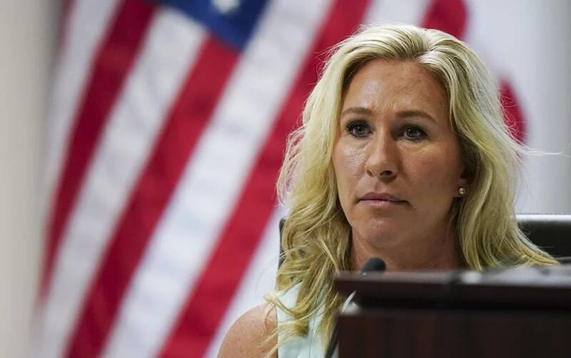 MAGA大将、美国联邦众议员葛林痛批川普背叛选民。（美联社资料照）