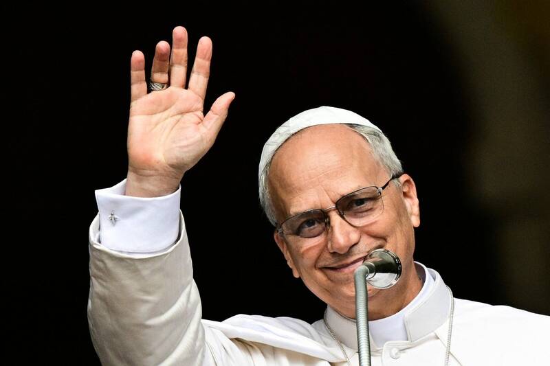 教宗良十四世。(欧新社档案照) 教宗良十四世。(欧新社档案照)