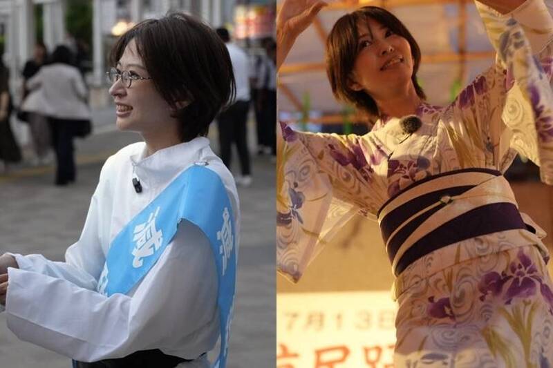 日本无党籍候选人佐藤沙织里以8458日圆(约新台币1674元)的经费,成功当选东京都议员。(图截自X/@satosaori46) 日本无党籍候选人佐藤沙织里以8458日圆(约新台币1674元)的经费,成功当选东京都议员。(图截自X/@satosaori46)