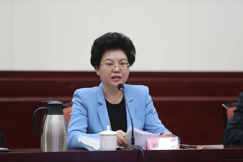 前宁夏自治区政府主席刘慧。（撷取自X平台）