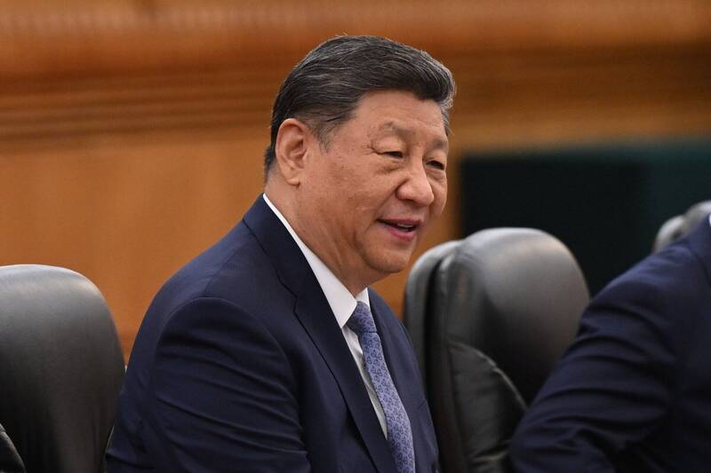 中共領導人習近平近來頻傳身體健康亮紅燈。（歐新社）