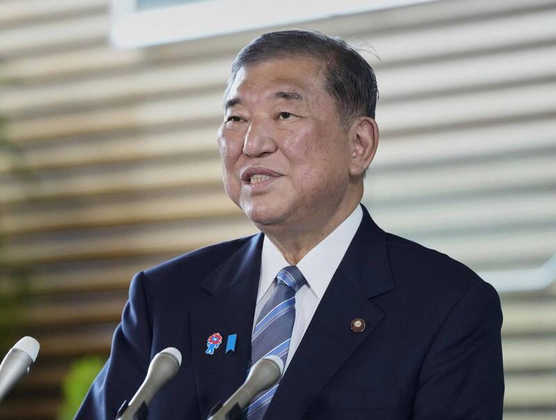 日本首相石破茂将于8月底宣布辞职。（美联社）