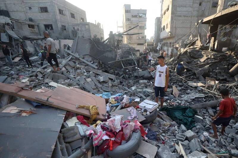 加萨卫生官员称,以色列的袭击已造成29人死亡。(法新社) 加萨卫生官员称,以色列的袭击已造成29人死亡。(法新社)