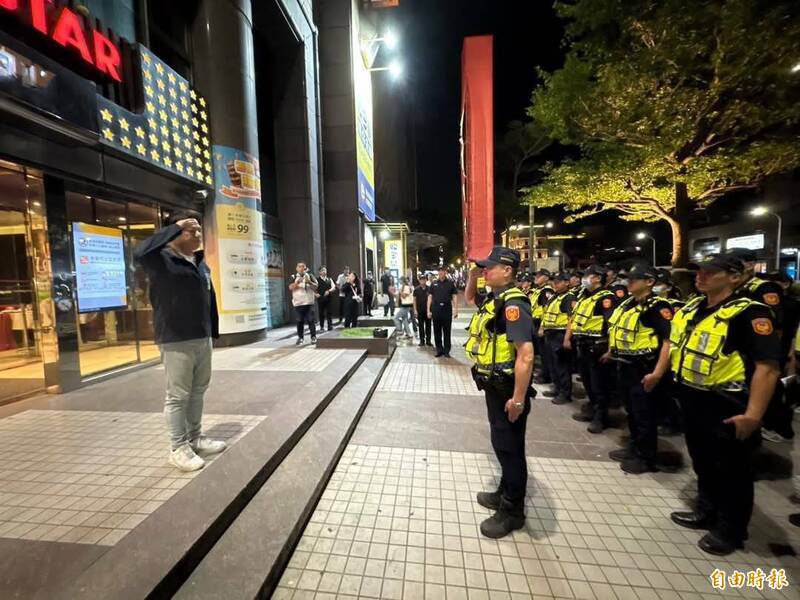 竹市府爭取警局增編210名警力，以強化治安與交通應變數能。（記者蔡彰盛攝）