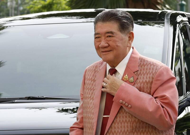 泰國外交部透過聲明表示，泰國原則上同意停火，但泰國希望看到柬埔寨「展現誠意」。圖為泰國代理總理普譚。（歐新社）