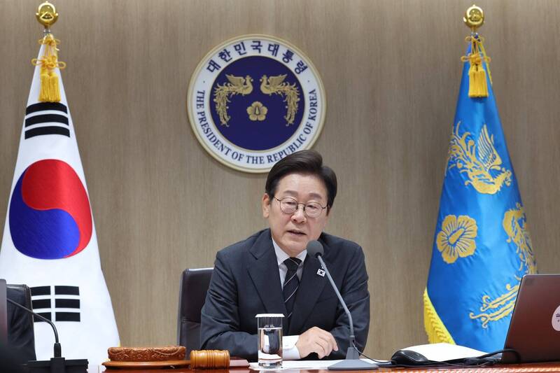 南韓總統李在明。（歐新社）