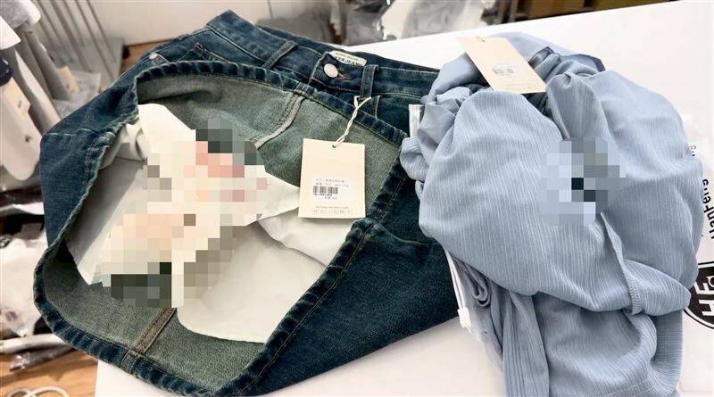 女網紅試穿5件卻弄髒2件裙、褲，卻只願賠償70元洗衣費。（取材自網路）