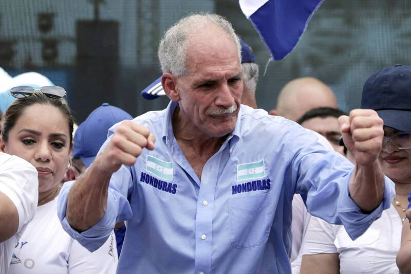 宏都拉斯将在11月30日举行总统选举，总统候选人阿斯夫拉受访时指出，要与美国建立更紧密的关系，同时恢复与台湾之间的邦交。（欧新社）