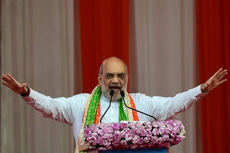 印度内政部长沙阿表示,印度安全部队已击毙3名参与袭击印控克什米尔印度教游客的枪手。(法新社) 印度内政部长沙阿表示,印度安全部队已击毙3名参与袭击印控克什米尔印度教游客的枪手。(法新社)