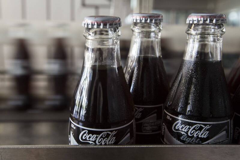 「花生可乐」近期重新在网路上爆红。(彭博) 「花生可乐」近期重新在网路上爆红。(彭博)