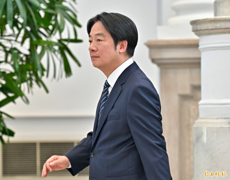 有英媒29日披露川普对中国让步，拒绝赖清德出访中南美洲期间过境纽约。（资料照）