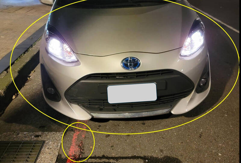 裁決處提醒，部分網路資訊誤導民眾認為「紅線可以臨停一下」、「人沒下車就不算違規」，皆非事實。示意圖。（裁決處提供）