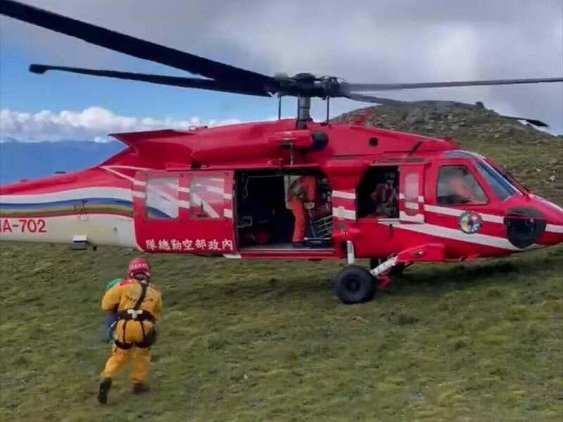 南三段發生2死1生還山難，其中8歲男童機警拿著外公手機到有訊號的地點報案，冷靜求生才得以獲救。（民眾提供）