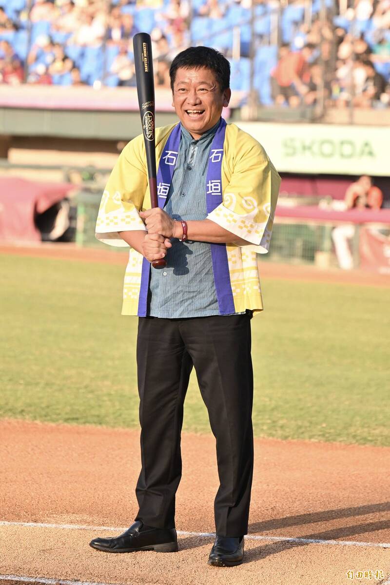 石垣市長中山義隆。(資料照,記者塗建榮攝) 石垣市長中山義隆。(資料照,記者塗建榮攝)