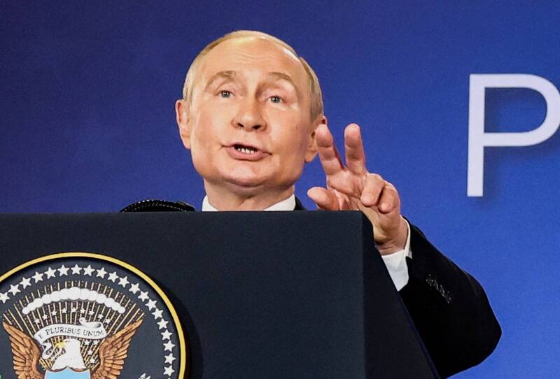 美国副总统范斯透露,普廷不只要已经夺取的土地,还想要部分仍未占领的地区。(路透) 美国副总统范斯透露,普廷不只要已经夺取的土地,还想要部分仍未占领的地区。(路透)