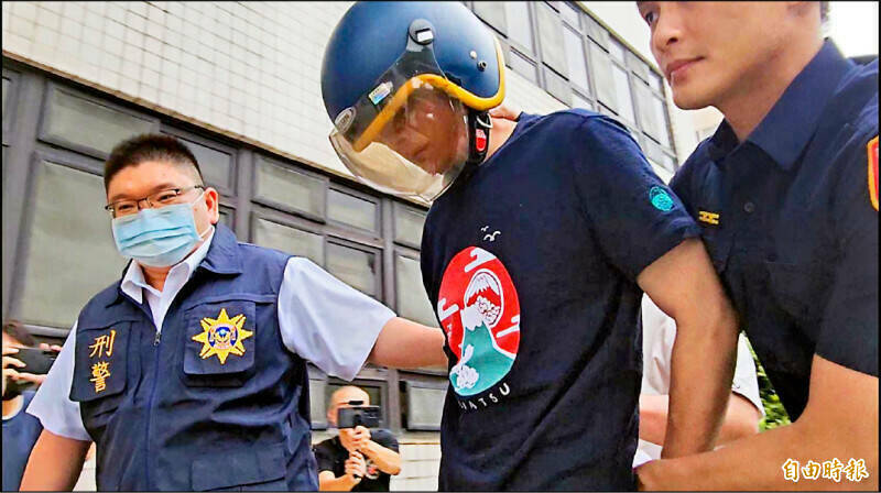 谢男当街杀死妻子与小姨子，今天庭讯嚎啕大哭说愿意死刑。（资料照）